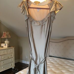 Ann Taylor Loft Silver/grey dress